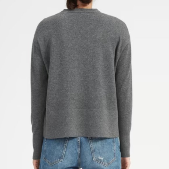 Everlane Gray Women's Cardigan Sweater - Picture 5 of 11